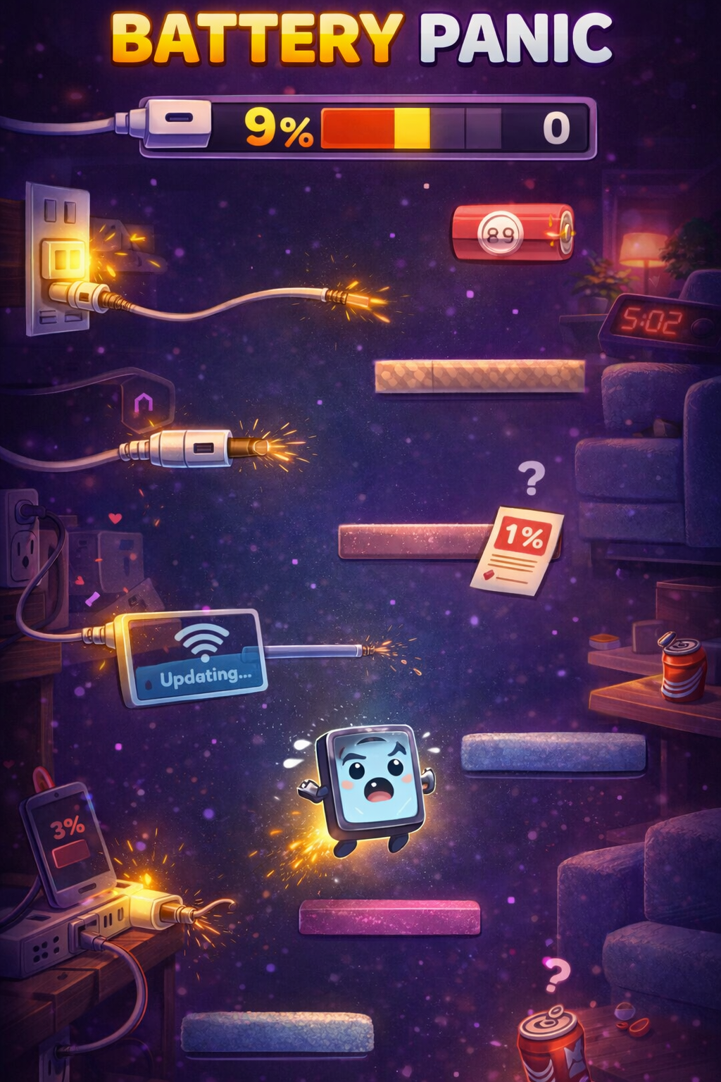 Battery Panic — Gameplay