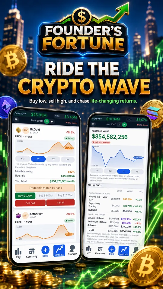 Ride the crypto wave