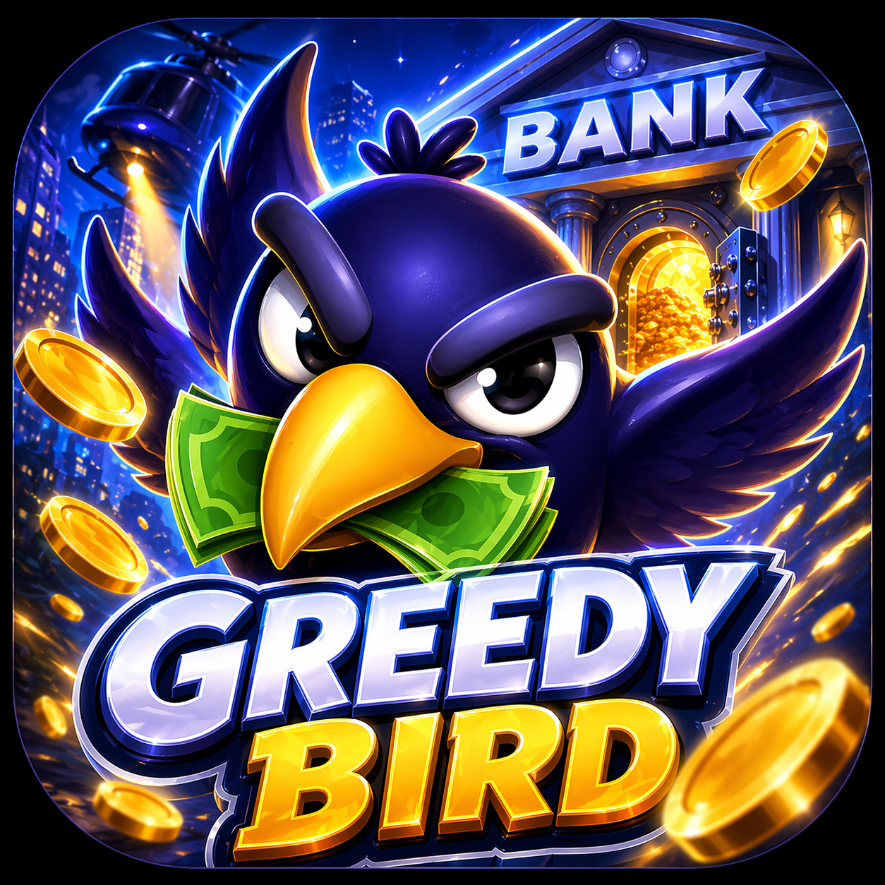 Greedy Bird — App Icon